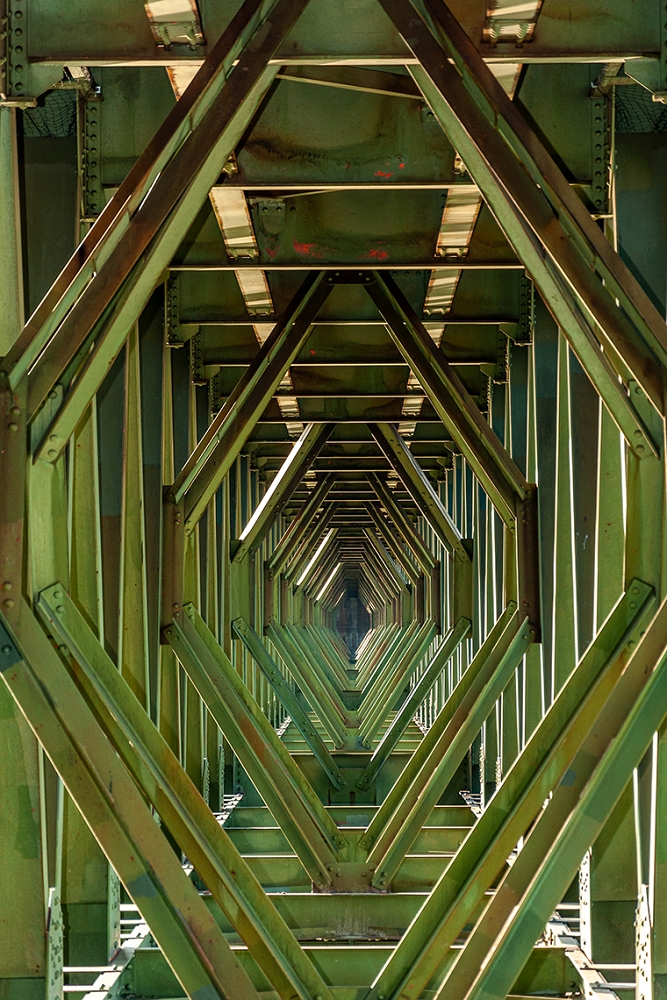 symmetrischer Durchblick